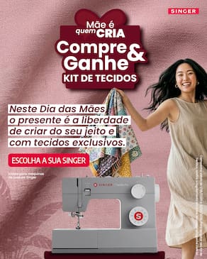 Máquina de Costura Singer Facilita Pró 4423 - Cinza - 110V - 1