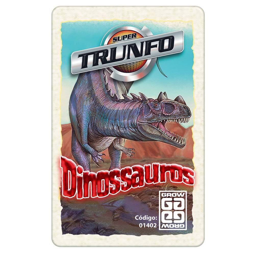 Jogo Super Trunfo Dinossauros - 01402 Grow