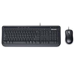 Kit Teclado e Mouse Microsoft Desktop 600 USB Resistente a Liquido