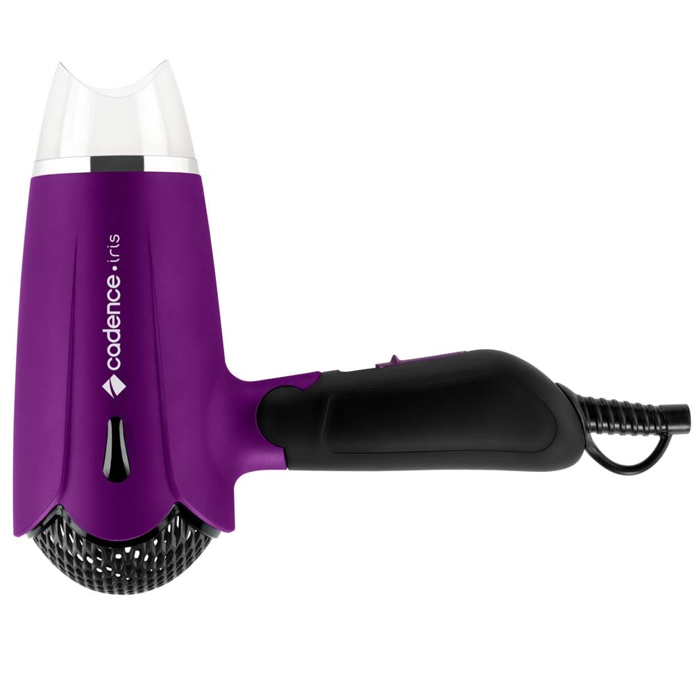 Secador de Cabelos Cadence Íris SEC400 com Cabo Dobrável – Roxo - 110 v - 1