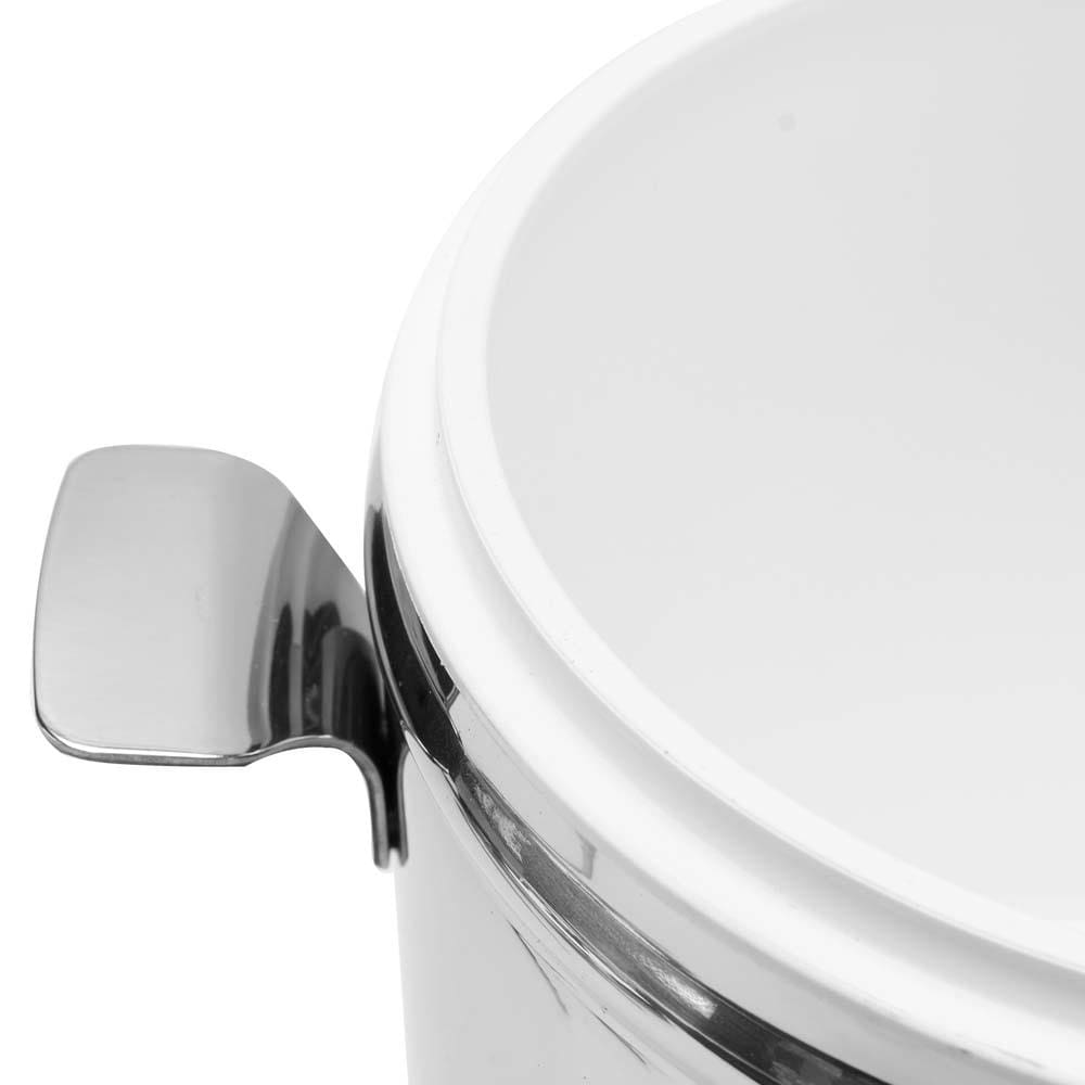 Balde Térmico para Gelo com Pinça Brinox Savoy em Aço Inox - 1,5 L - BALDE TERM 1,5L C/PINCA SAVOY BRINOX - 2