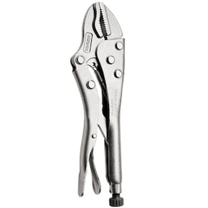 Alicate de Pressão Tramontina 10” com Mordente Triangular - Prata - ALICATE PRESSAO 10 MORDENTE TRIANG PT TRAMONTINA - 2