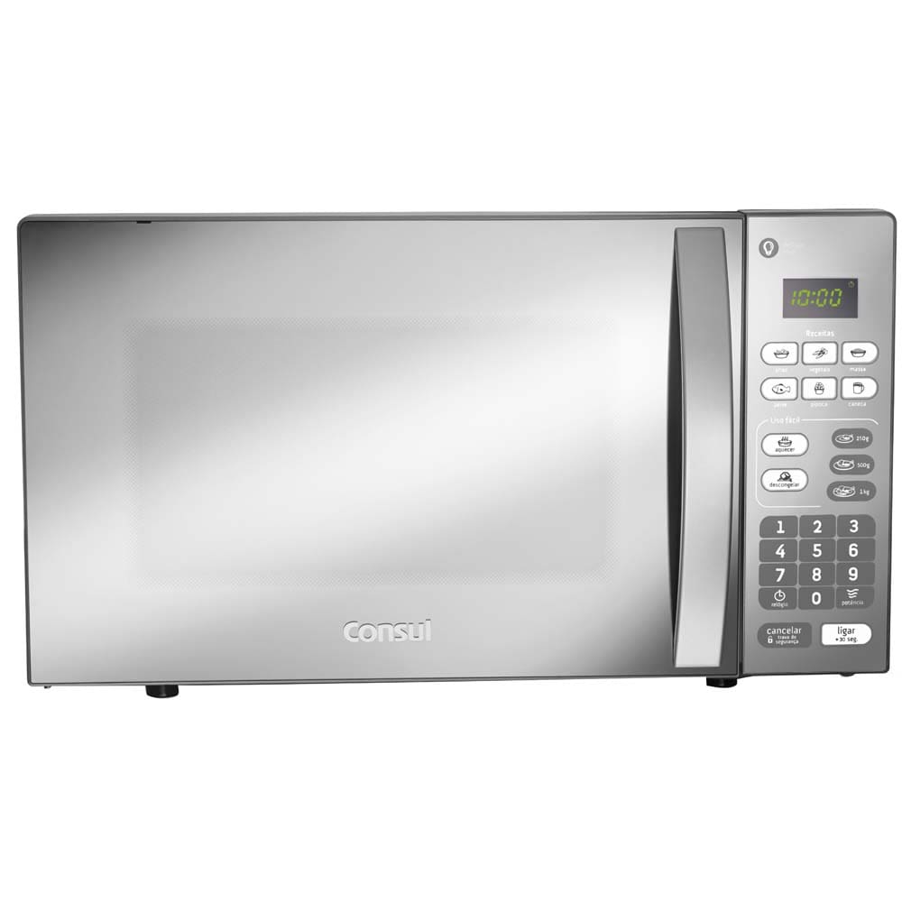 Forno de Micro-ondas Consul CM020BF com Função Descongelar, Design Moderno e Espelhado - 20L - F MIC 20L CONSUL CMO20B ESPELHADO CZ 220V . - 2