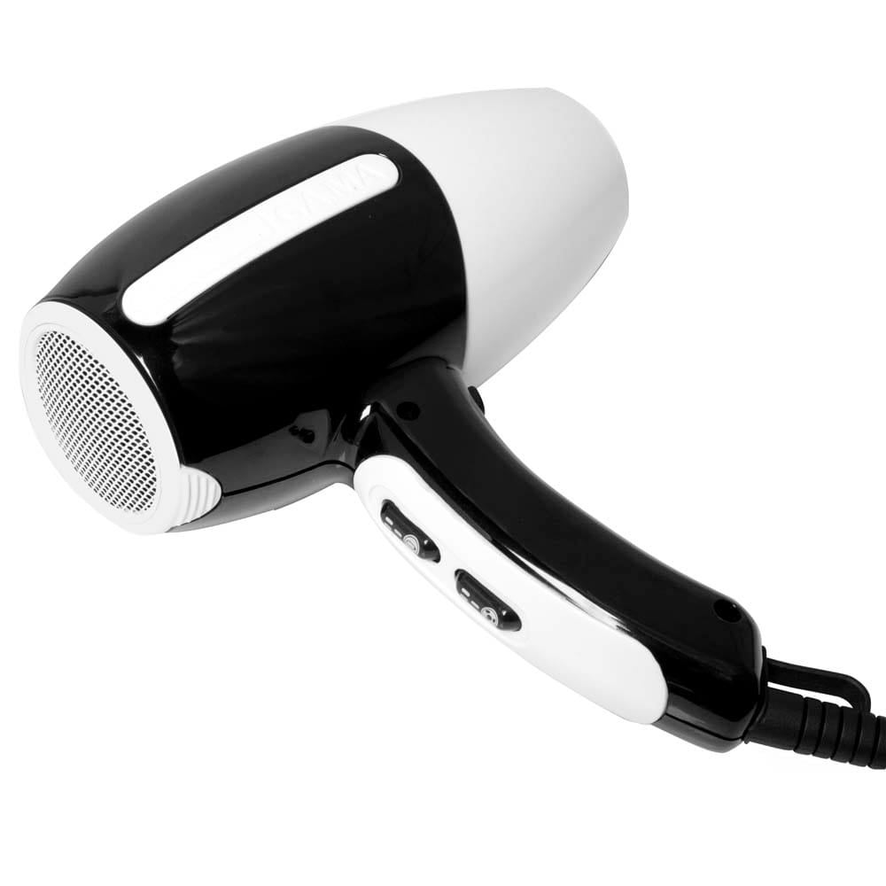 Secador de Cabelos GA.MA Italy Attiva 3000 Íon Motor AC Profissional e 4 Temperaturas 2100W – Branco - 110 v - 2