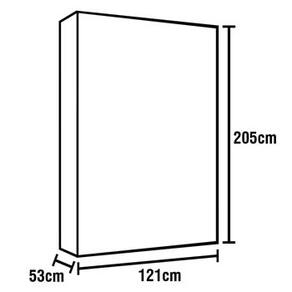 Guarda-Roupa Fritz Teen com 2 Portas e 4 Gavetas – Branco - 3