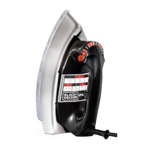 Ferro de Passar a Seco Black Decker VFA1110TM2 com Base de Alumínio