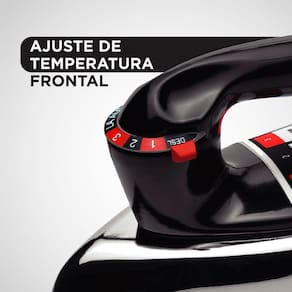 Ferro de Passar a Seco Black Decker VFA1110TM2 com Base de Alumínio