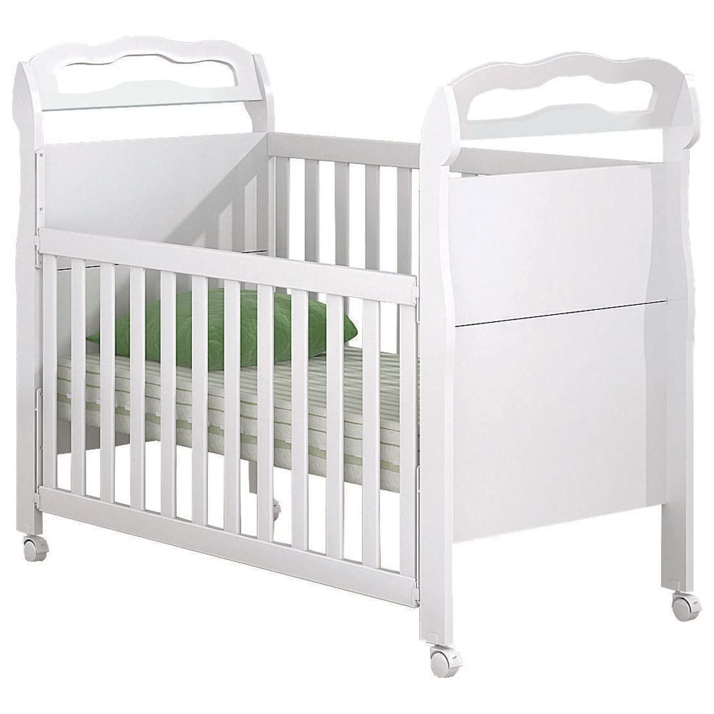 Berço Kiplac Móveis Doçura – Branco - 1