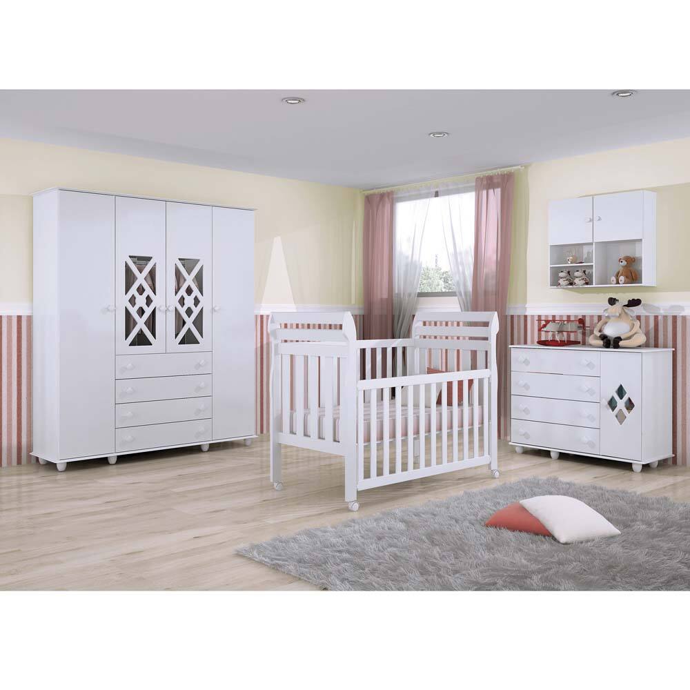 Berço Kiplac Móveis Ternura – Branco - 3