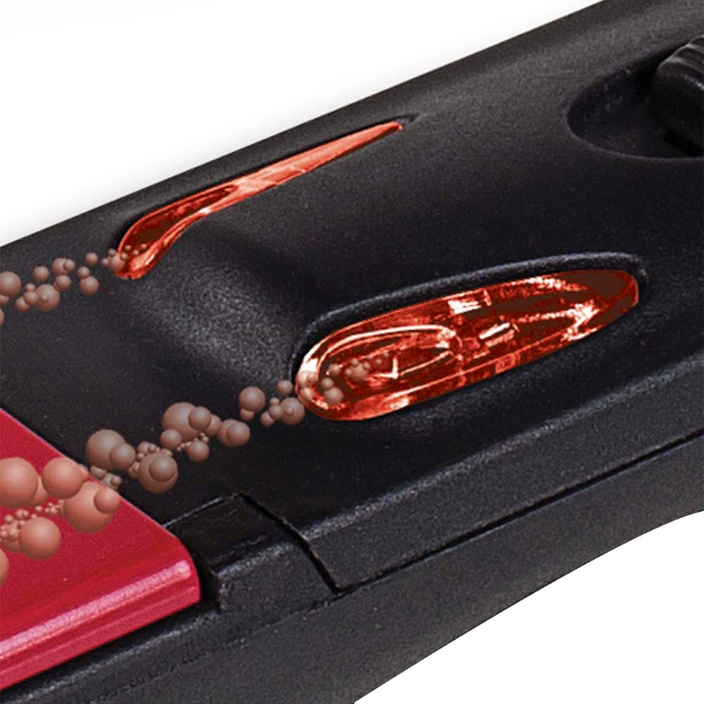 Prancha de Cabelo GA.MA Italy Red Ionix Duo Preto - 34W - 3