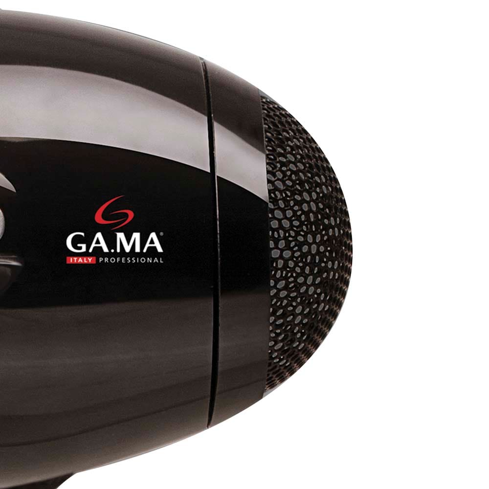 Secador de Cabelos GA.MA Italy Flow Ceramic Motor AC Profissional e 2 Temperaturas 1900W – Preto - 110V - 3