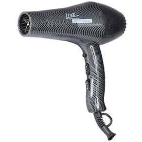 Secador de Cabelo Lizz 3800 Ionic Fibra Motor AC Profissional e Nano Tecnologia – Grafite/Estampado - 110V - 1