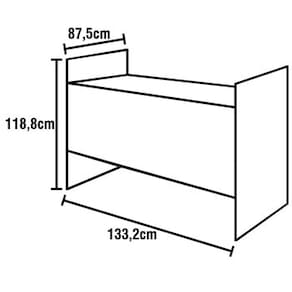 Berço Santos Andirá Encanto 218366 - Branco - 2