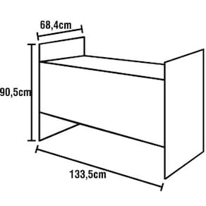 Berço Art In Móveis Meu Fofinho - Branco - 2