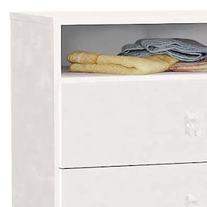 Cômoda Infantil Art In Móveis com 4 Gavetas Meu Fofinho - Branco - 2