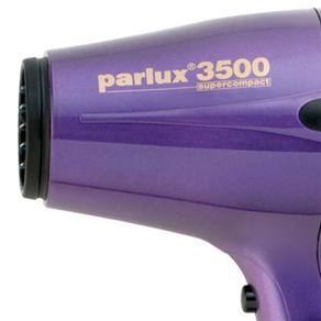 Secador de Cabelos Parlux 3500 Super Compact Motor Profissional K-Lamination e 4 Temperaturas 2000W – Violeta - 220 v - 2