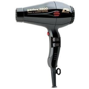 Secador de Cabelos Parlux 3800 Ceramic & Ionic Motor AC Profissional K-Lamination Preto 2100W - 220 v - 1