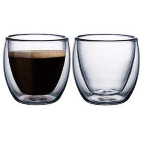 CJ XICARAS P CAFE EM VIDRO 2PCS  TRAMONTINA