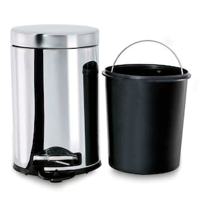 Lixeira Brinox com Pedal Decorline 3040/201 em Aço Inox - 3 L