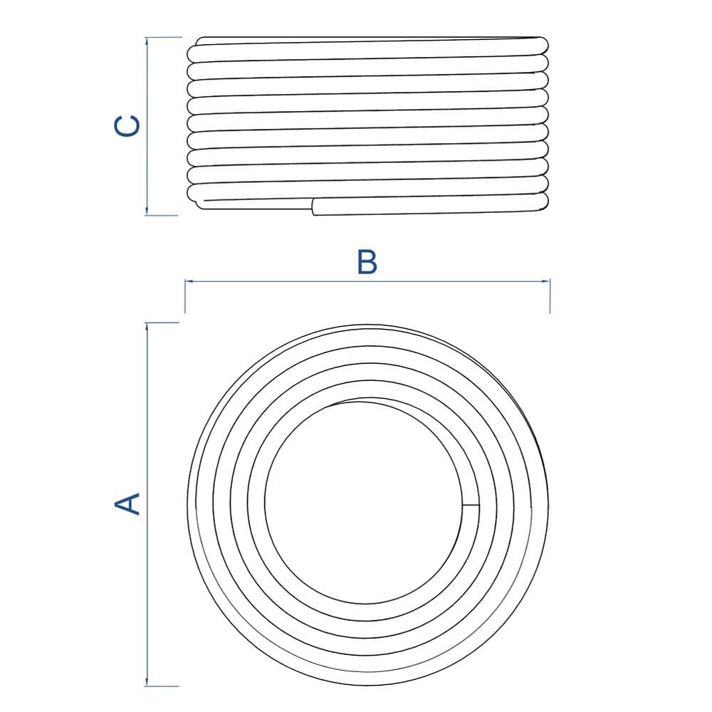 Mangueira Tramontina Cristal para Jardim - 50m - MANGUEIRA JARDIM CRISTAL 1 2 SEM ENGATE 50M CZ - 2