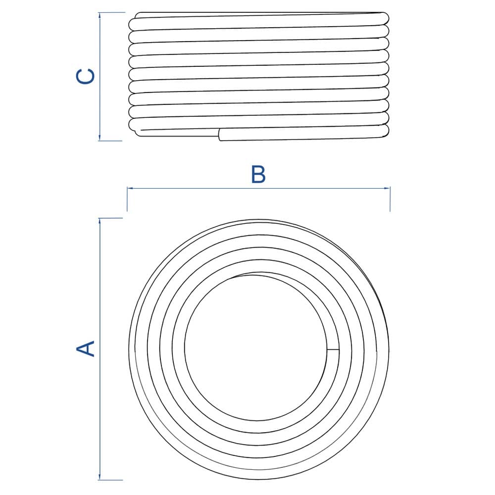 Mangueira de Jardim Flex 1/2" Tramontina Sem Engate - 50 Metros - MANGUEIRA JARDIM FLEX 1 2 S ENG 50M CZ TRAMONTINA - 2