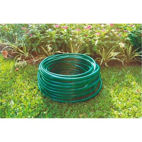 Mangueira Tramontina Flex 20m PVC com Suporte Fixo - Verde - MANGUEIRA JARDIM FL ESP SUP ENG 20M VD TRAMONTINA - 2