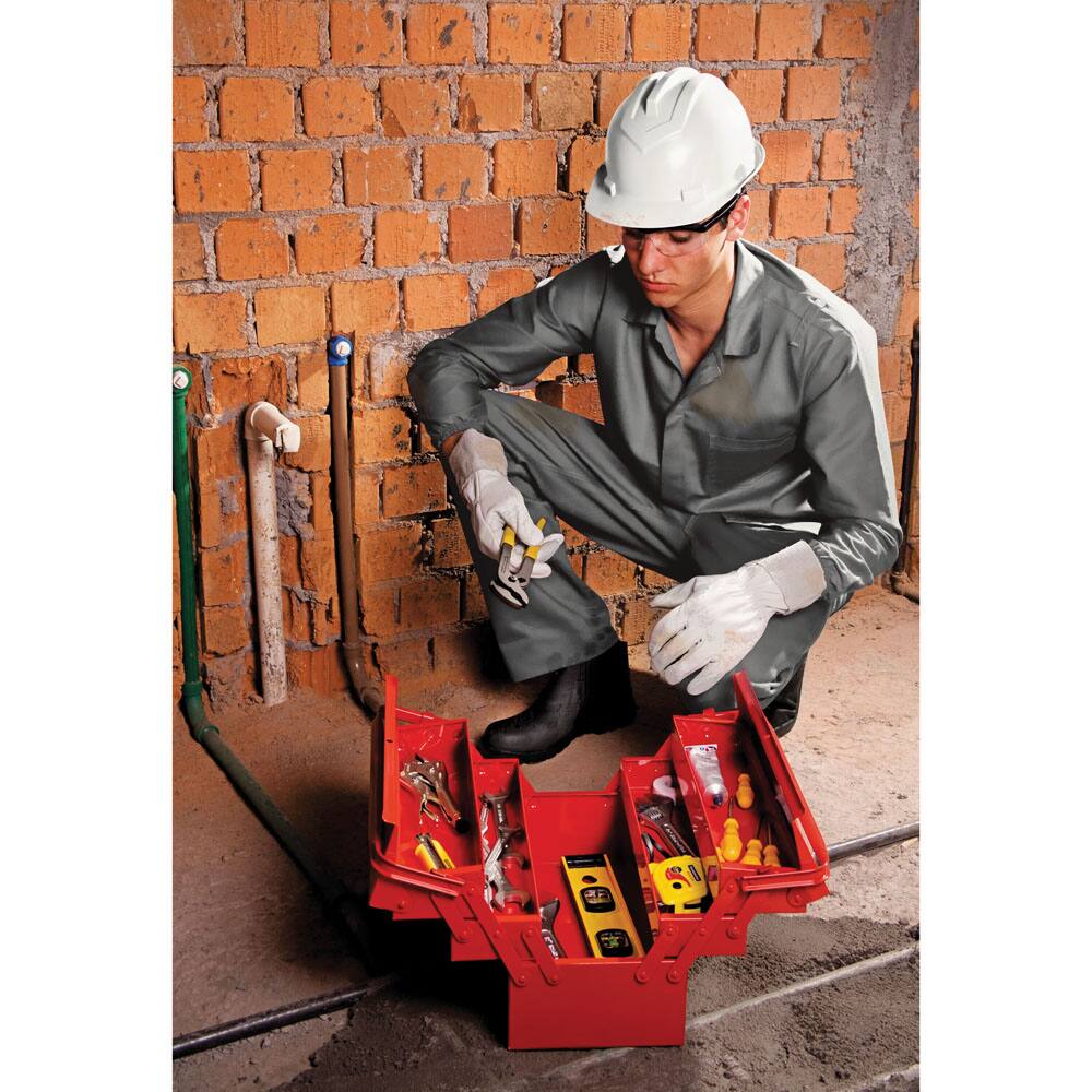 Caixa para Ferramentas Tramontina 5 Gavetas - Vermelha - CAIXA P FERRAMENTAS 5 GAVETAS VM TRAMONTINA - 2