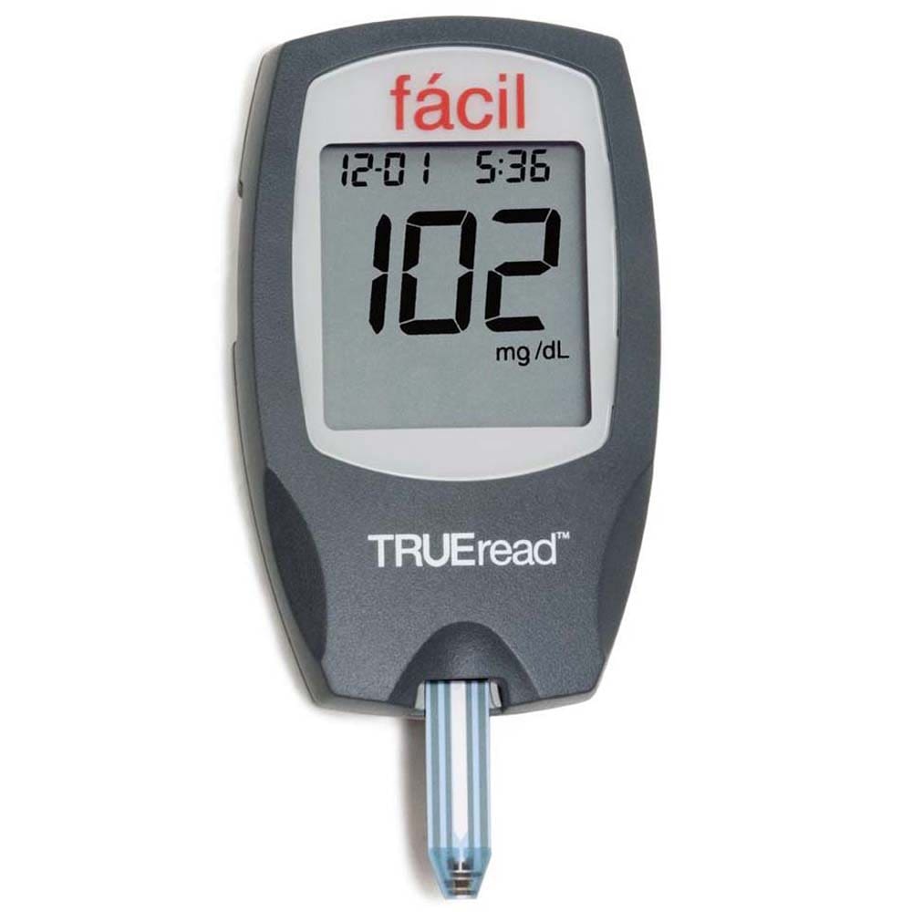 Monitor de Glicose Fácil True Read Cinza - 3
