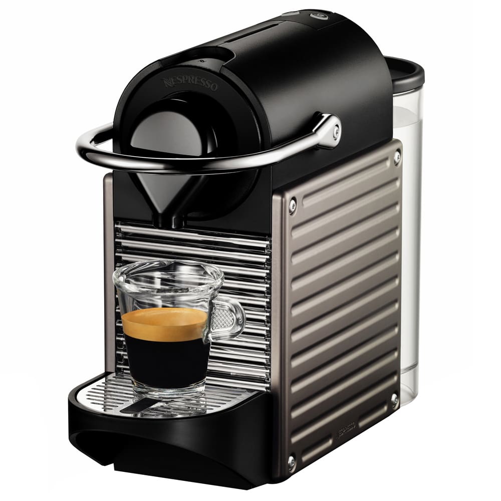 Cafeteira Expresso Nespresso Pixie C60 Eletric Titan - 19 Bar + Welcome Set Nespresso Grands Crus p/ Degustação - 110v - 2