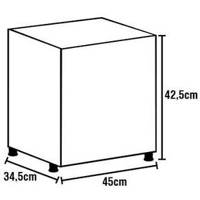 Mesa de cabeceira Pura Magia Barbie Happy com 1 Gaveta - Rosa/Branco - 2