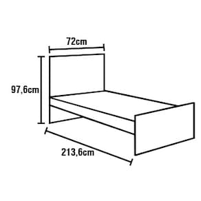 Cama Infantil Pura Magia Carros Disney Star com Aerofólio - Vermelha - 2