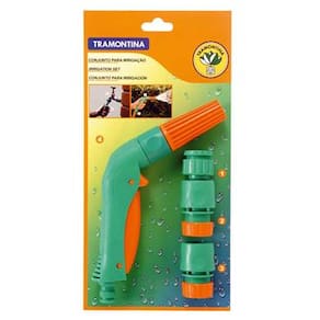 Conjunto p/ Irrigação Tramontina c/ Engates Rápidos - 4 Peças - CONJ P IRRIGACAO C ENGATE RAP 78581610 TRAMONTINA - 1