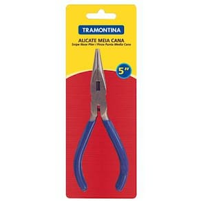 Alicate p/ Bijouteria Meia Cana 5" Tramontina - ALICATE BIJU MEIA CANA 41105301 TRAMONTINA - 1