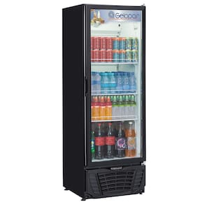 Refrigerador de Bebidas Vertical Gelopar Frost Free GPTU-40 Preto - 414 L