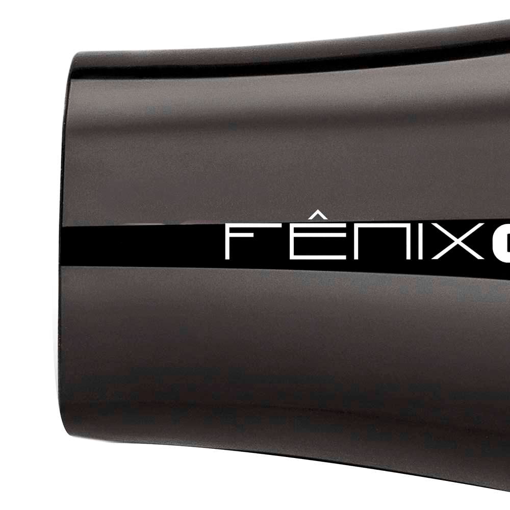 Secador de Cabelos GAMA.Italy Fênix Íon Plus Motor AC Profissional e 4 Temperaturas – Cinza - 110v - 1