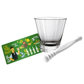Kit Caipirinha Euro Bartender VDR0632BT em Vidro – 3 Peças