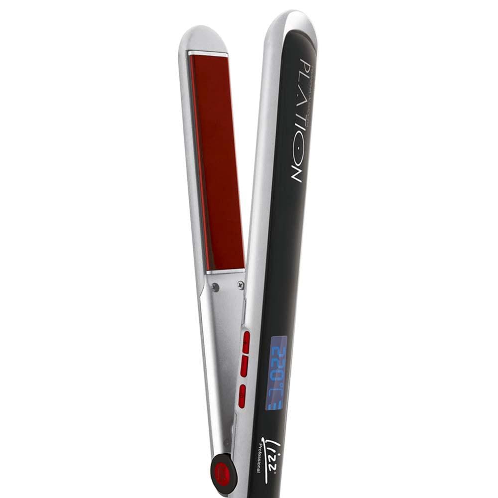 Prancha Profissional Lizz Plation Preta Bivolt - 45W - 1