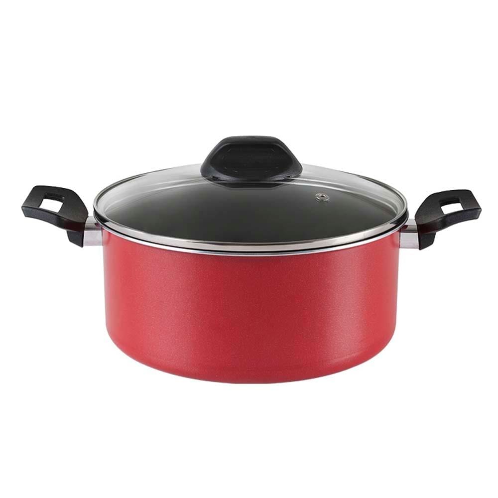 Conjunto de Panelas Brinox Garlic 7001/101 Vermelho - 7 Peças - CJ PANELAS 7PCS GARLIC VRM BRINOX - 3