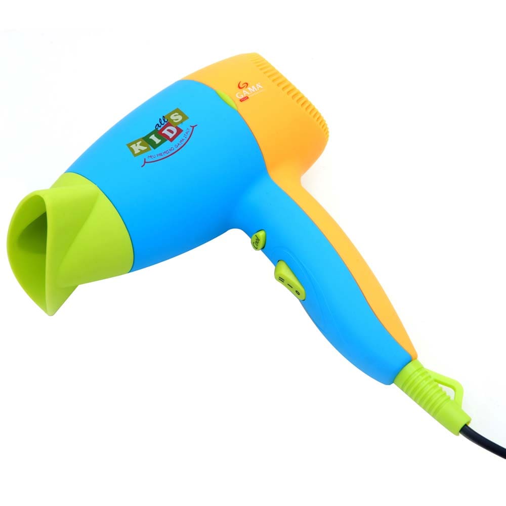 Secador de Cabelos GA.MA Italy Kids com Tecnologia de Íon, Nano Silver e Tourmaline 1400W – Verde/Amarelo/Azul - 220V - 2