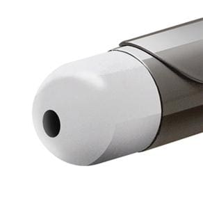 Modelador GA.MA Italy Titanium Íon 19mm -  Branco/Cinza - 2