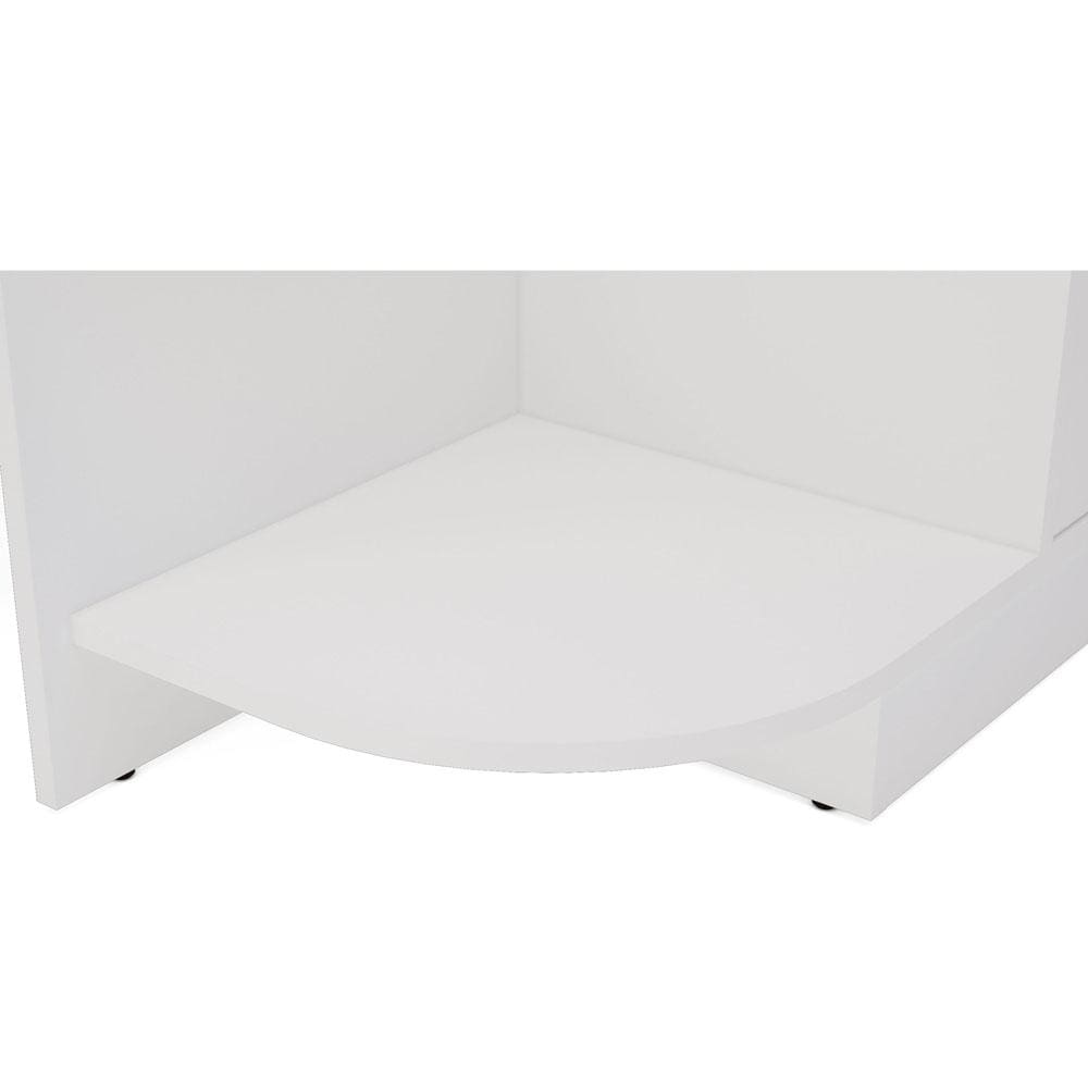 Cama Infantil Politorno New com Balcão - Branca - 2