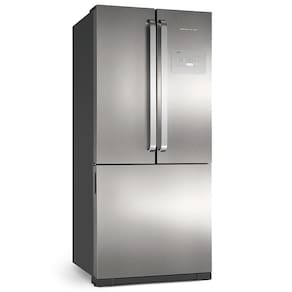 Geladeira Brastemp Frost Free BRO80AK com Ice Maker Side Inverse 540L - Inox