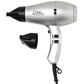 Secador de Cabelos Lizz Compact Ion 3500 Motor AC Profissional e 3 Temperaturas – Cinza - 110V - 1