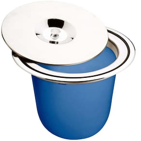 Lixeira de Embutir para Granito Tramontina com Tampa Clean em Aço Inox e Plástico - 8 L