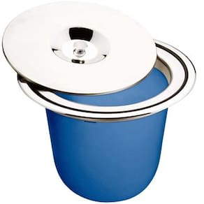 Lixeira de Embutir para Granito Tramontina com Tampa Clean em Aço Inox e Plástico - 8 L