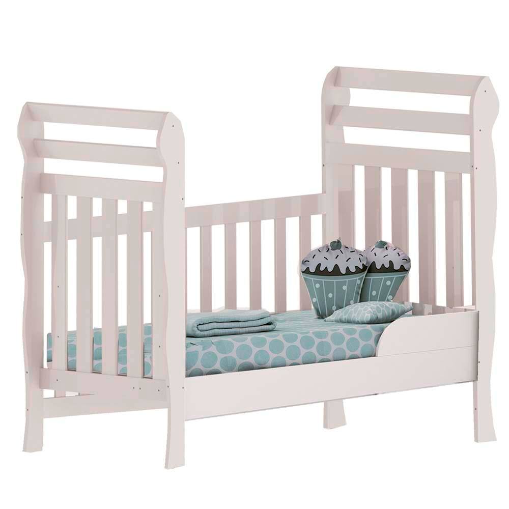 Berço Carolina Móveis Bella – Branco - Branco - 1