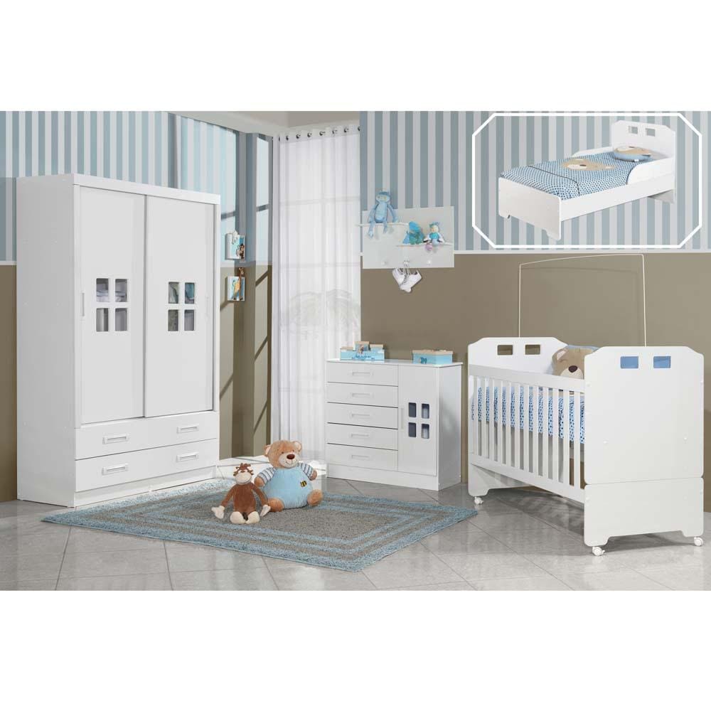 Berço Carolina Móveis Clara – Branco - 2