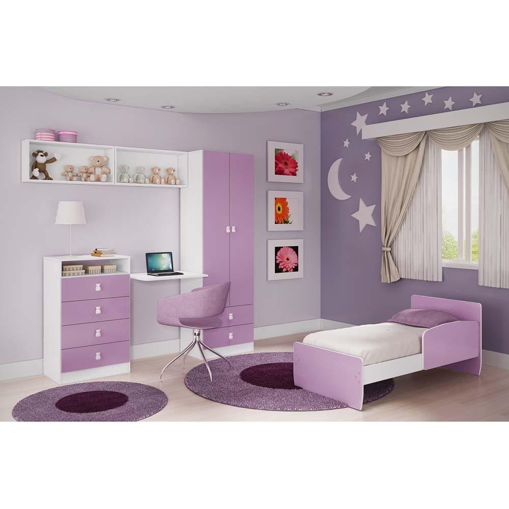 Berço Cama Art in Móveis Docinho - Lilás - 3