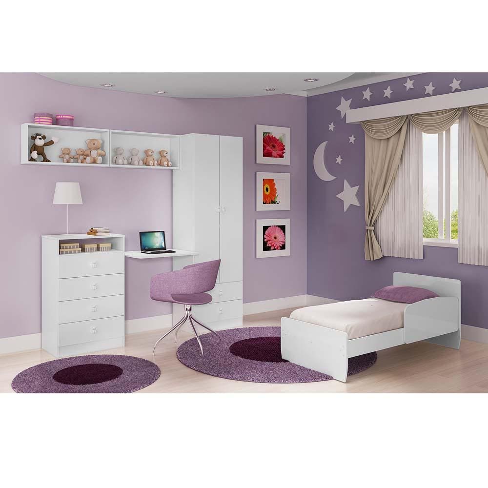 Berço Cama Americano Art in Móveis Carinho - Branco - 3