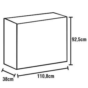 Cômoda Infantil Art in Móveis com 2 Portas e 4 Gavetas Meu Fofinho - Branco - 3
